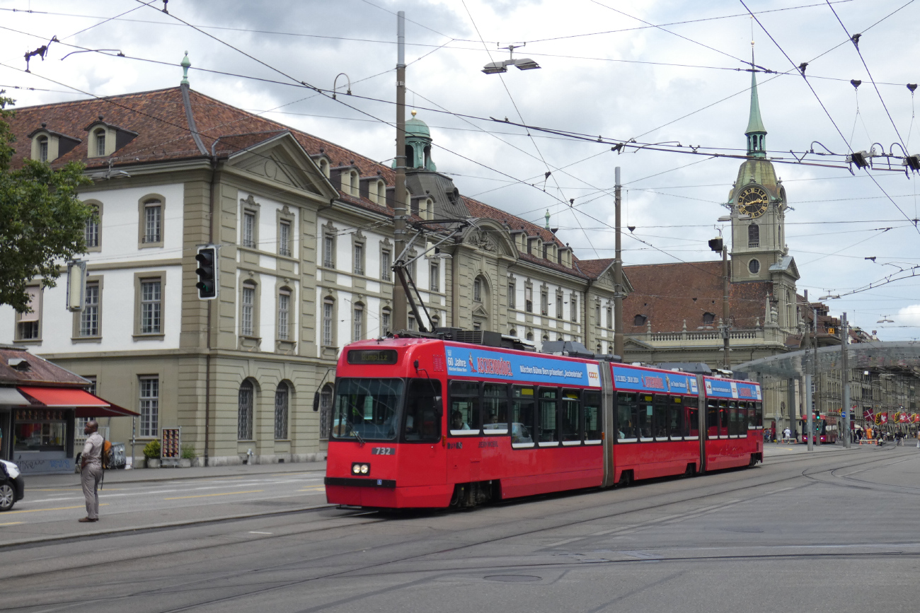 Берн, ACMV/ABB/Duewag Be 4/8 № 732