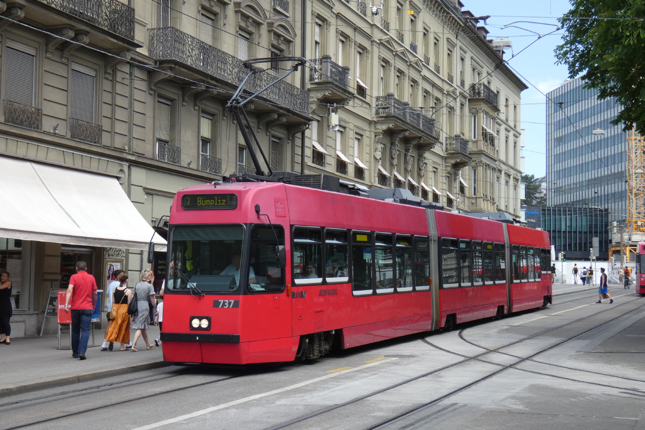 Берн, ACMV/ABB/Duewag Be 4/8 № 737