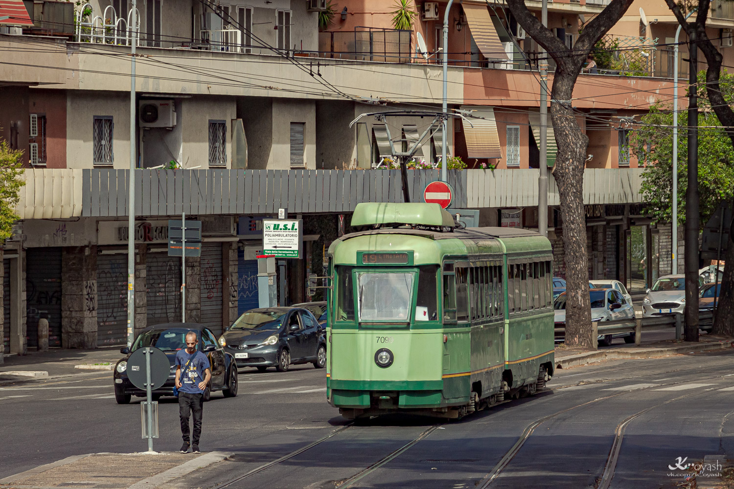 Рим, Treno Articolato Stanga (TAS) № 7099