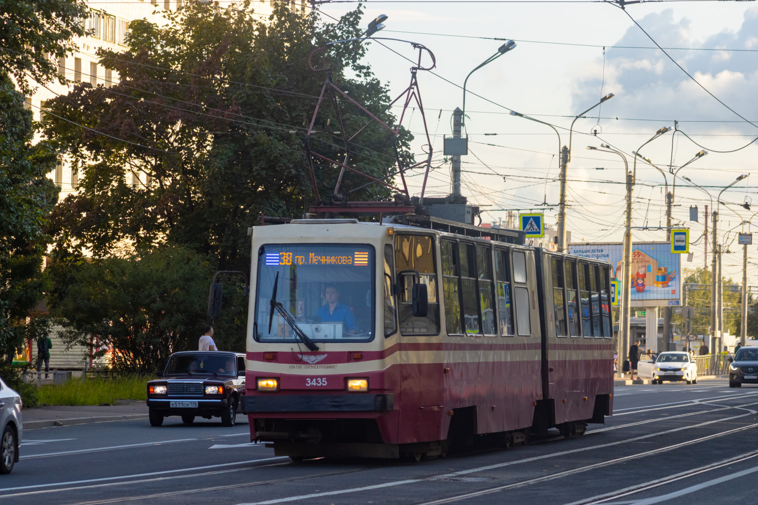 Санкт-Петербург, ЛВС-86К № 3435