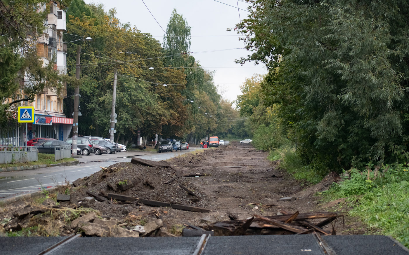 Нижний Новгород — Ремонт трамвайной линии в рамках концессионного соглашения. Этап №3