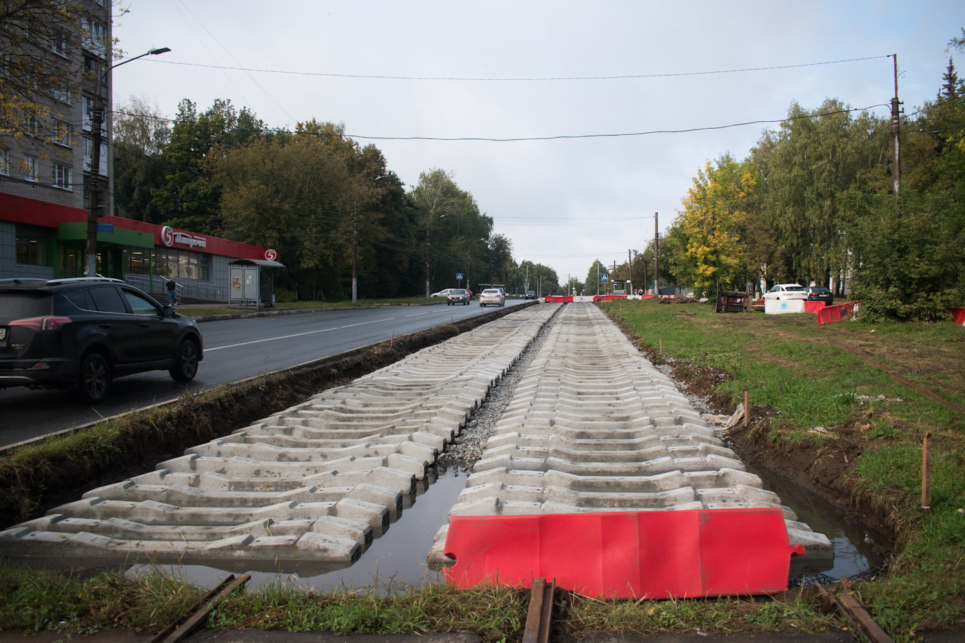 Нижний Новгород — Ремонт трамвайной линии в рамках концессионного соглашения. Этап №3