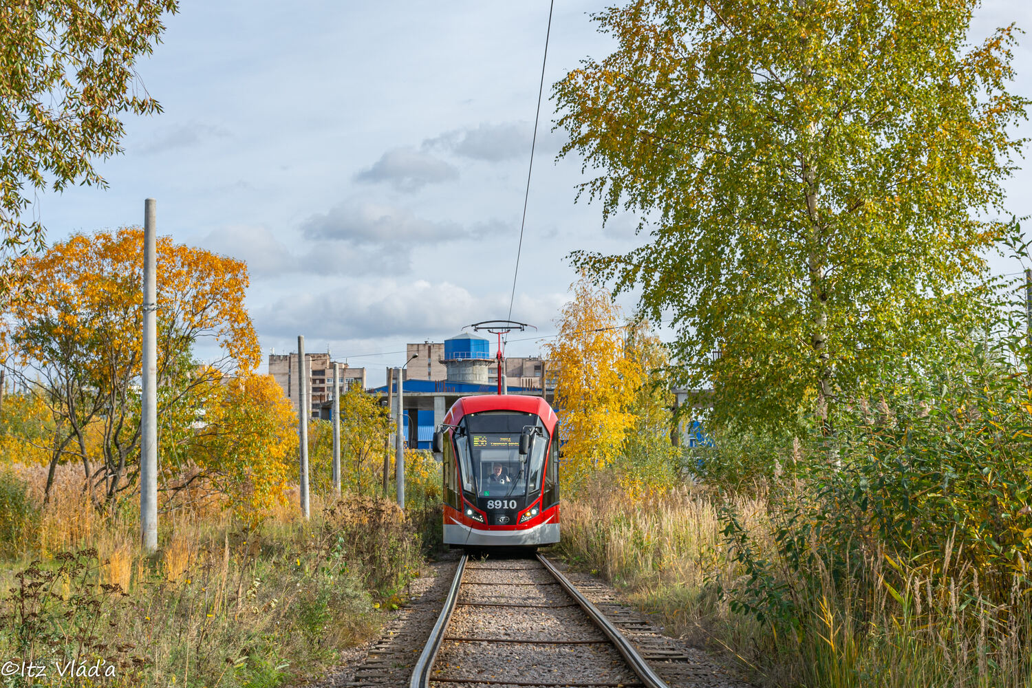 Saint-Pétersbourg, 71-931M “Vityaz-M” N°. 8910; Saint-Pétersbourg — Terminal stations