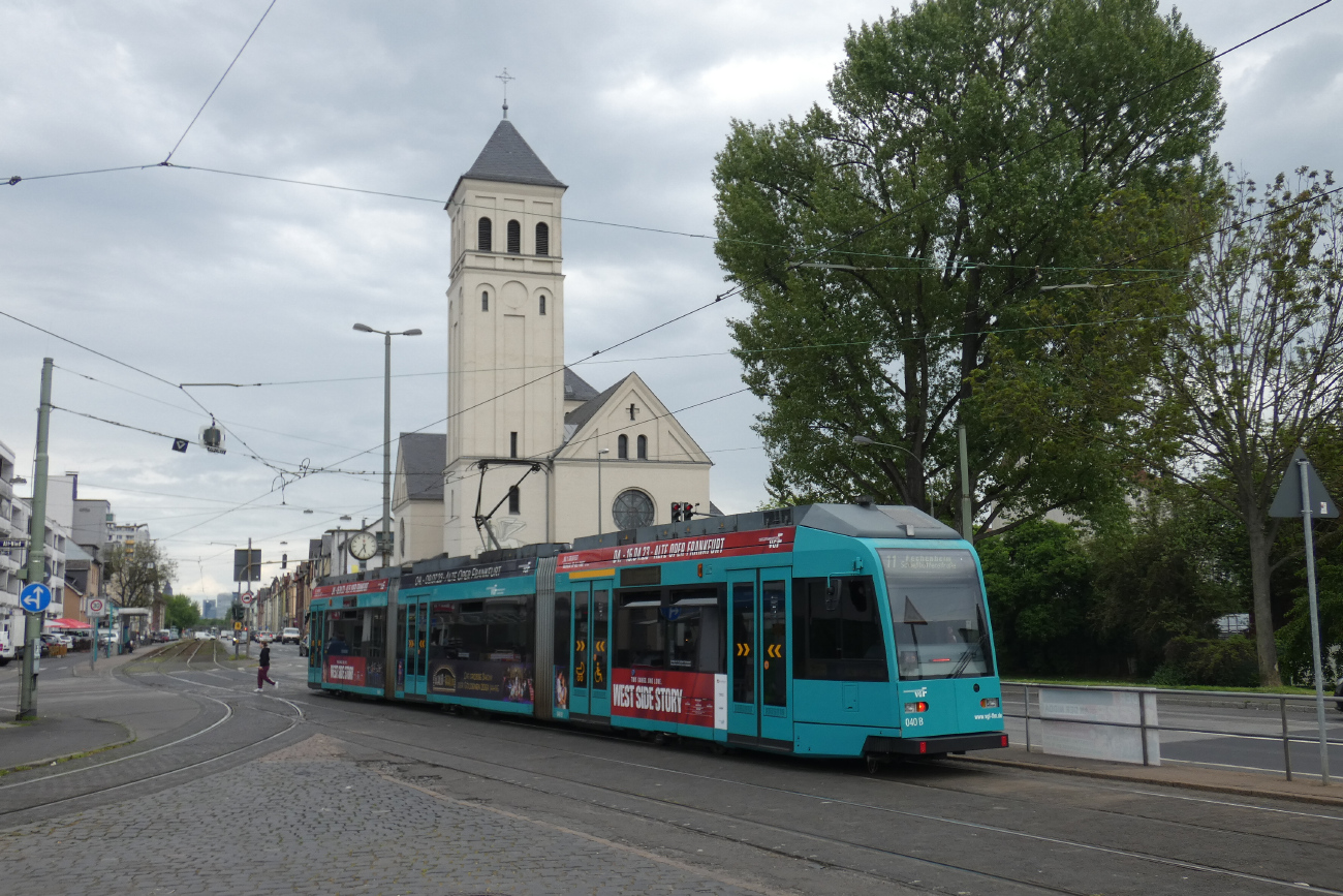 Frankfurt am Main, Duewag R — 040 Frankfurt am Main, Duewag R — 040