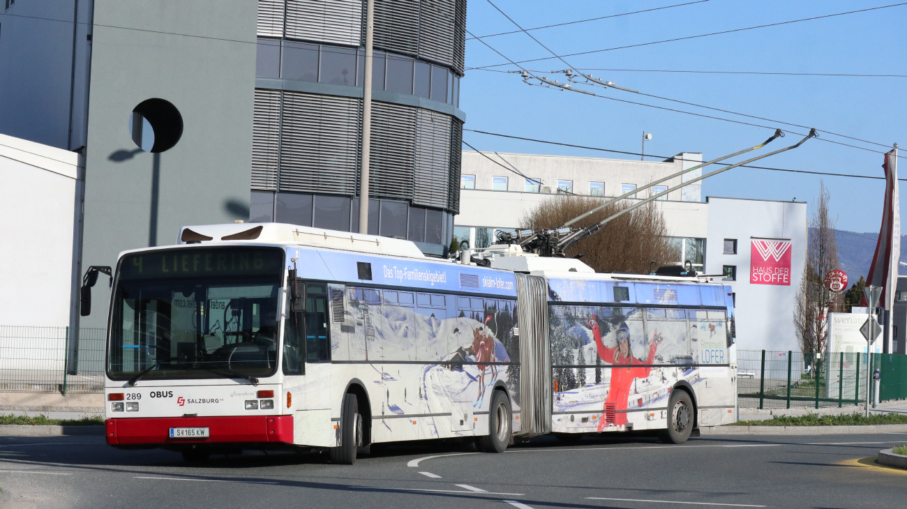 Salzburg, Van Hool AG 300T Br. 289