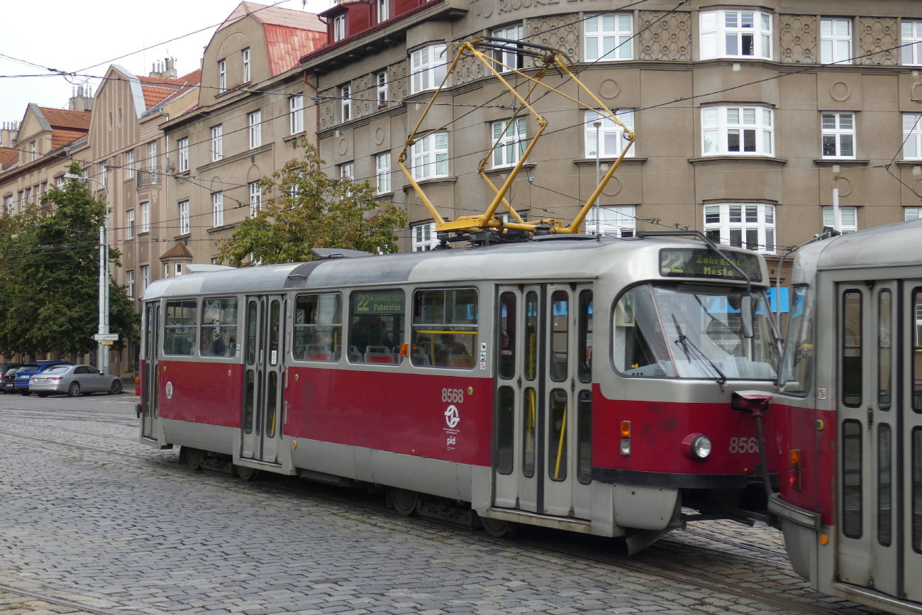 Прага, Tatra T3R.P № 8568