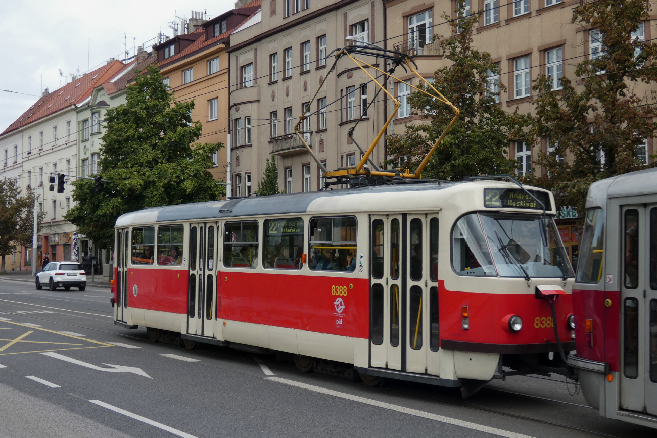Прага, Tatra T3R.P № 8388