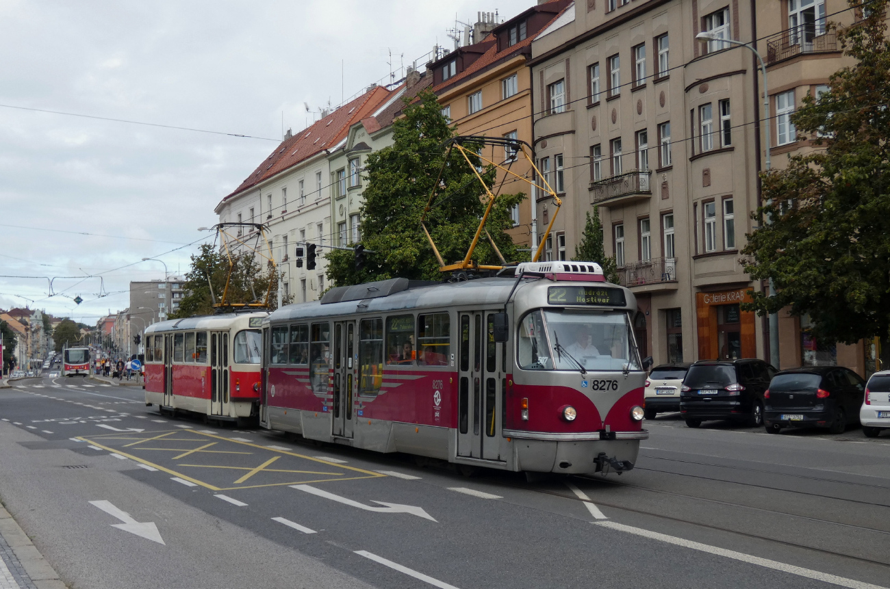 Прага, Tatra T3R.PLF № 8276