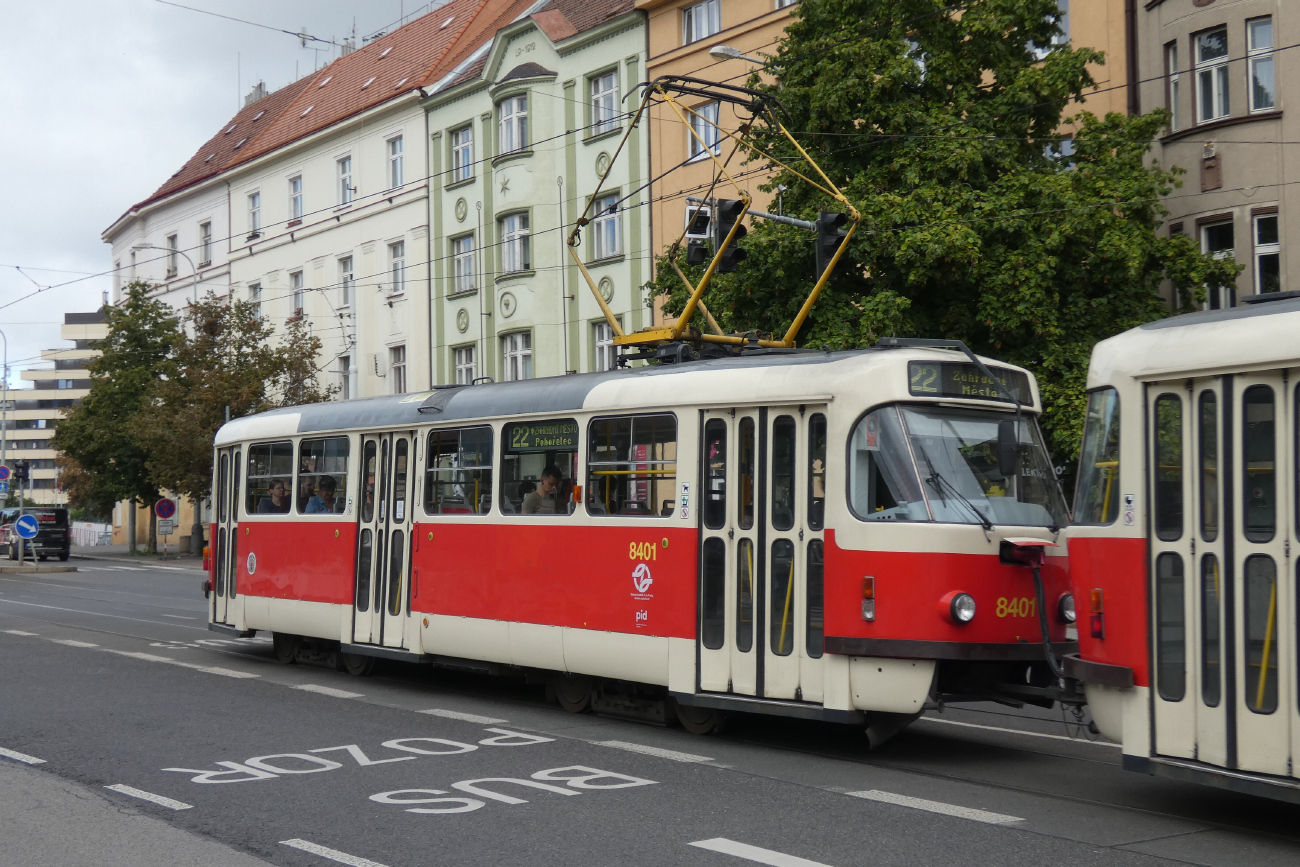 Praga, Tatra T3R.P Nr. 8401