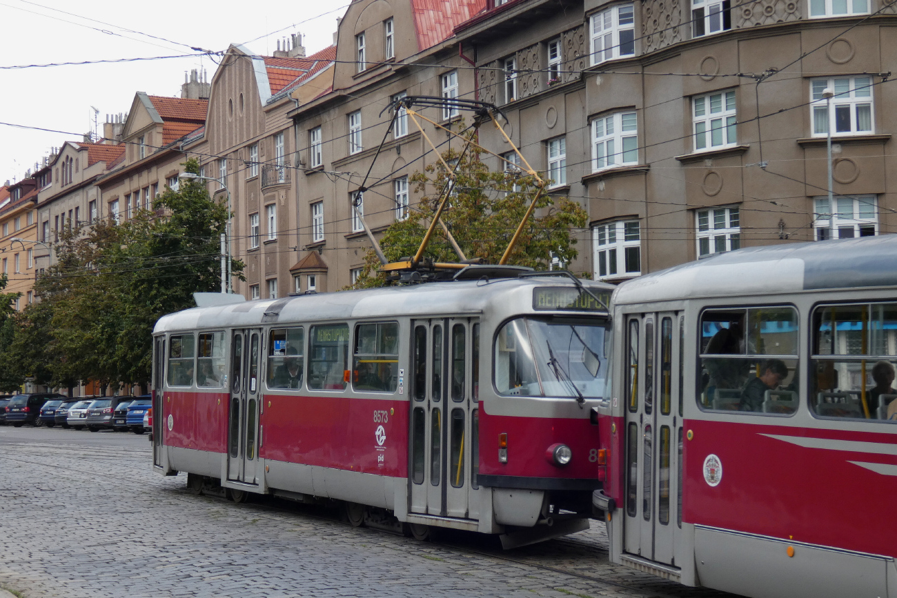 Прага, Tatra T3R.P № 8573