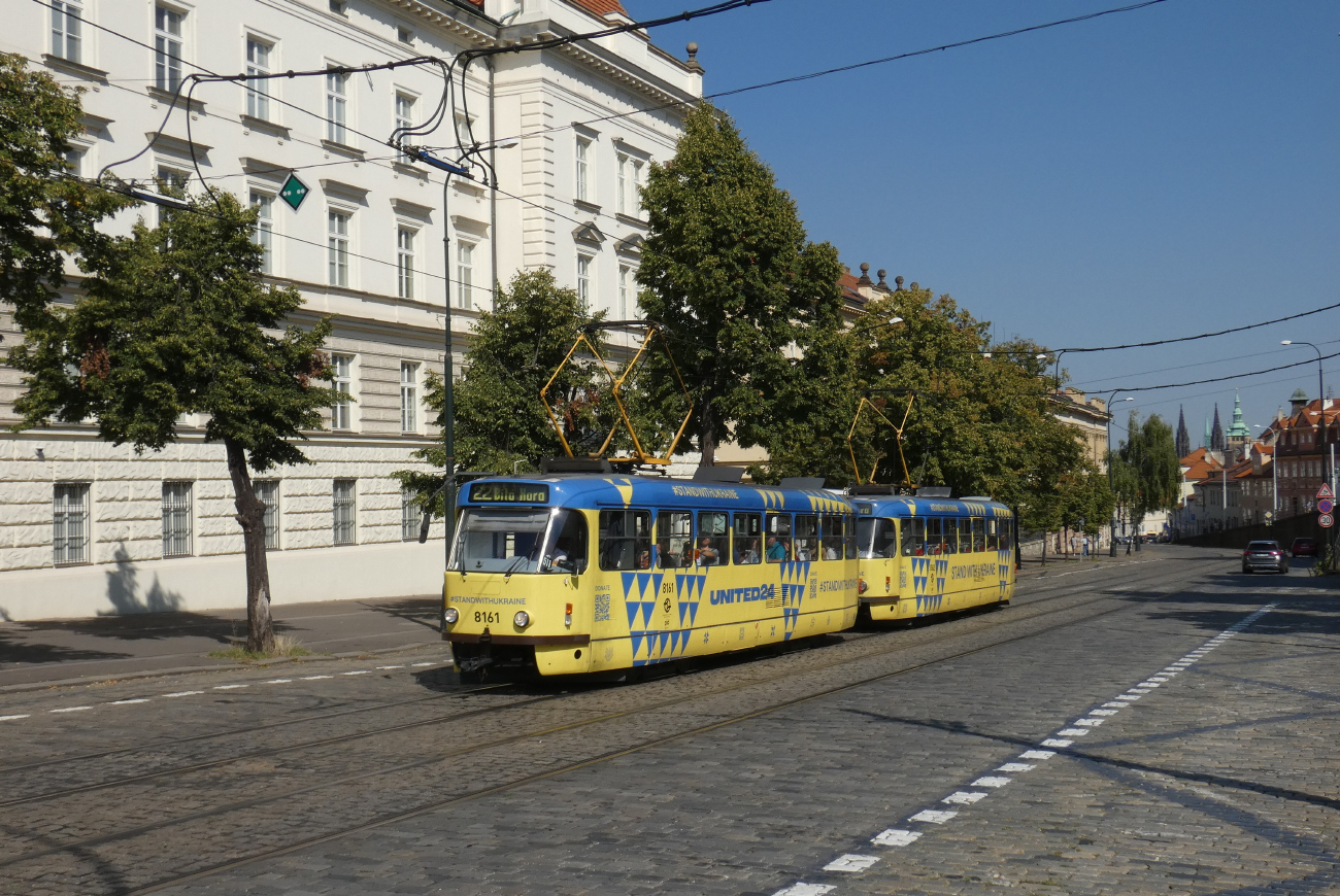 Прага, Tatra T3R.PV № 8161