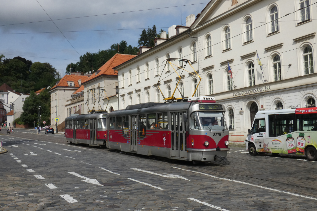 Прага, Tatra T3R.PLF № 8275