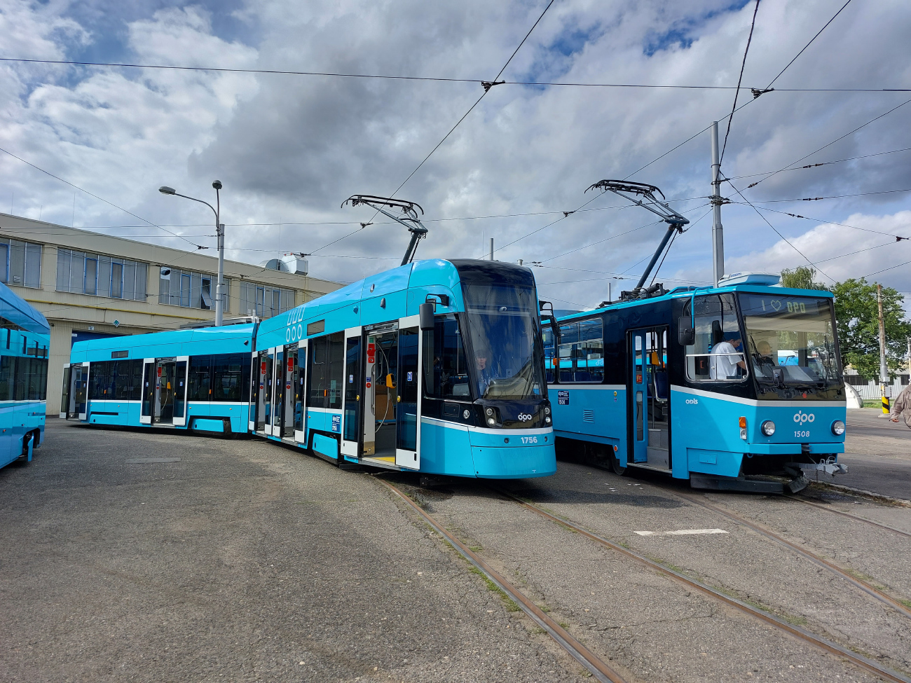 Острава, Škoda 39T ForCity Smart № 1756; Острава — День остравских транспортников 2023