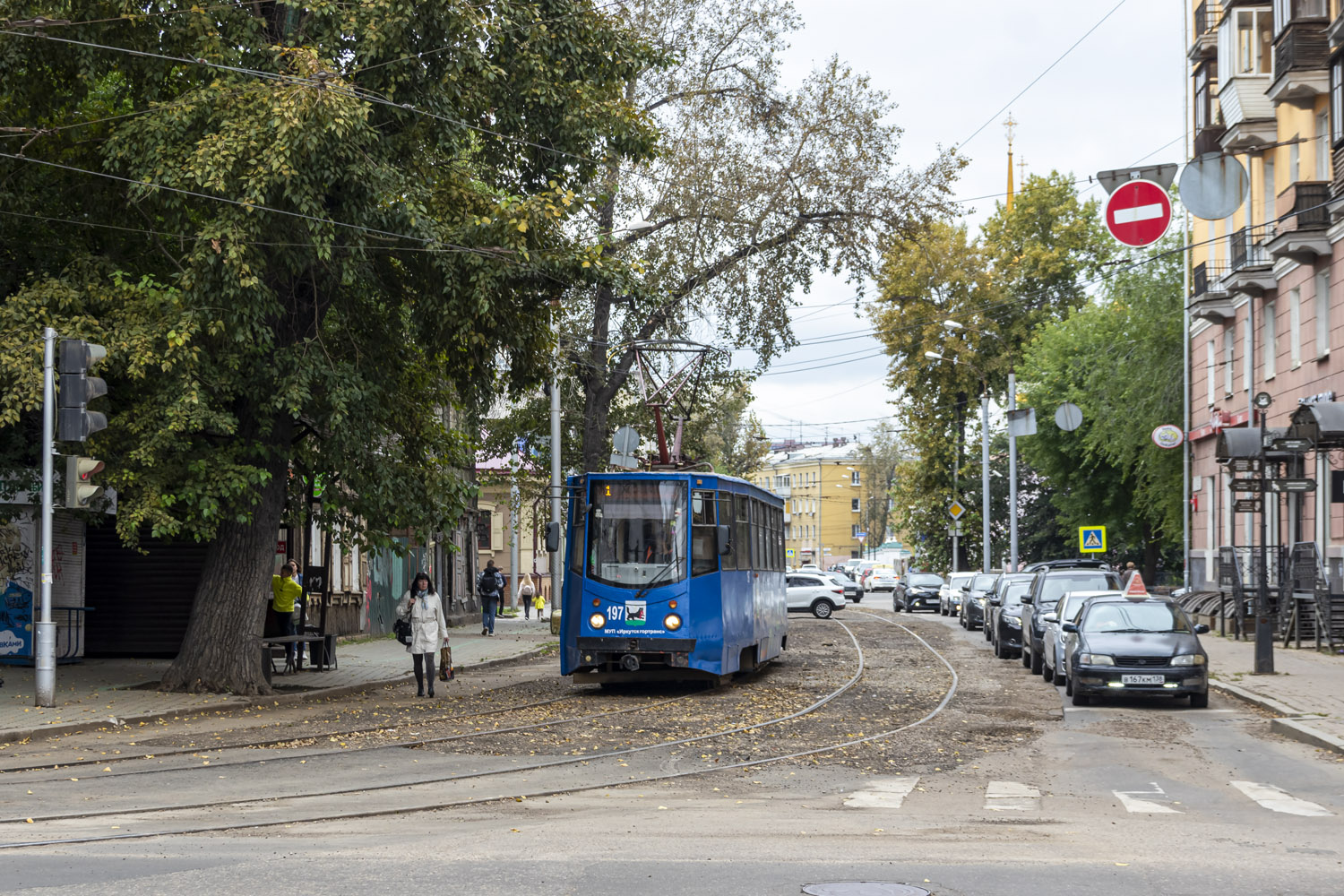 Иркутск, 71-605ТН (КТМ-5М3Р8) № 197; Иркутск — Ремонты Иркутск, 71-605ТН (КТМ-5М3Р8) № 197; Иркутск — Ремонты