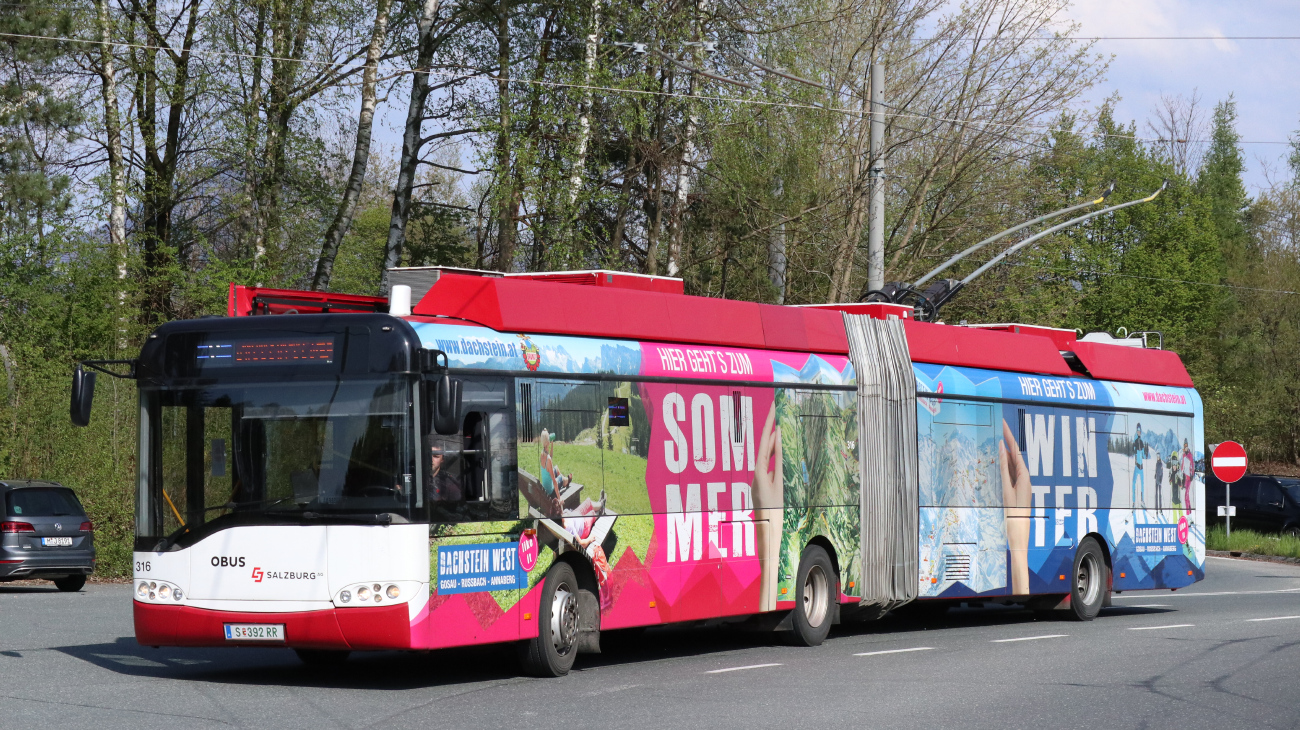 Зальцбург, Solaris Trollino II 18 AC № 316