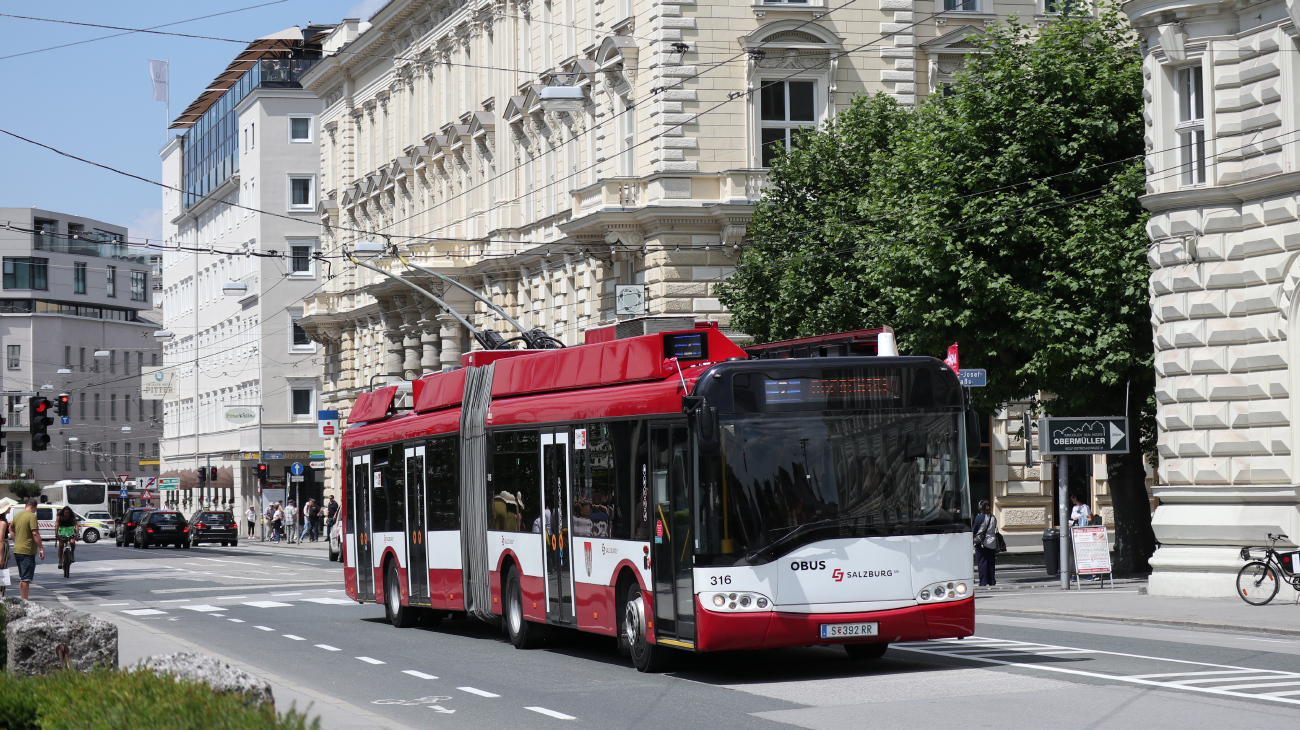 Зальцбург, Solaris Trollino II 18 AC № 316