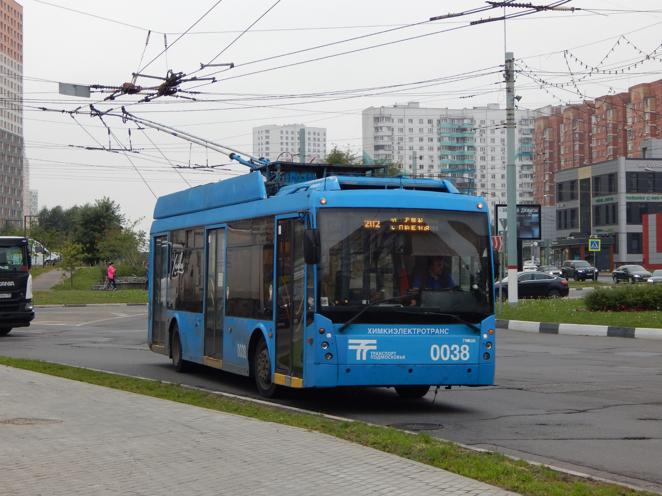 Химки, Тролза-5265.00 «Мегаполис» № 0038