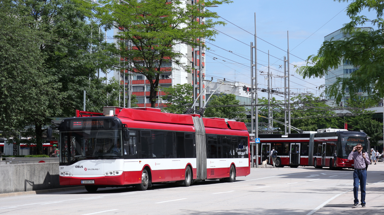 Зальцбург, Solaris Trollino II 18 AC № 317