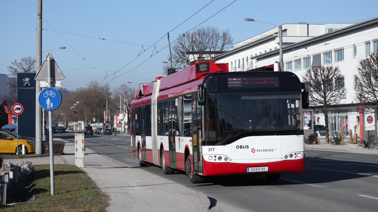 Зальцбург, Solaris Trollino II 18 AC № 317