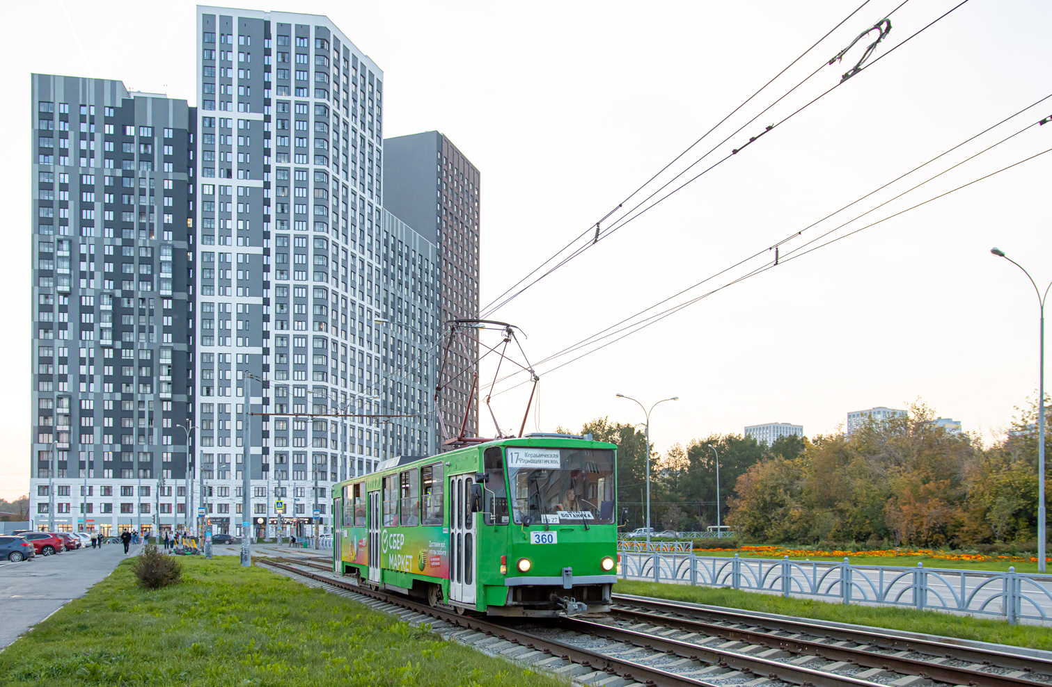 Екатеринбург, Tatra T6B5SU № 360