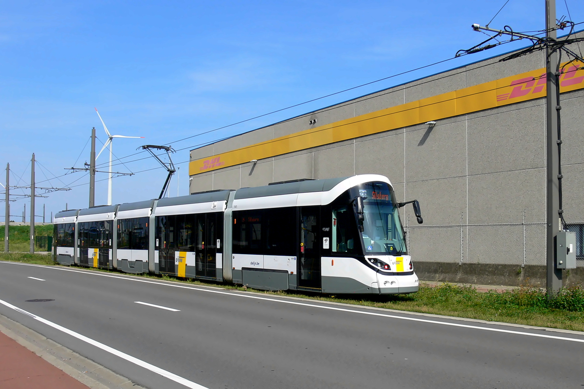 Antwerpen, CAF Urbos 100 — 7411