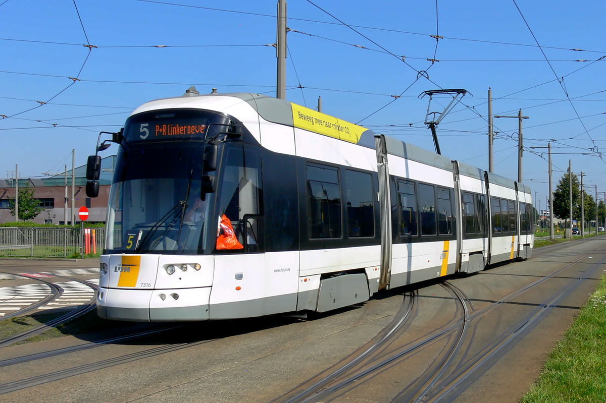Антверпен, Bombardier Flexity 2 № 7316