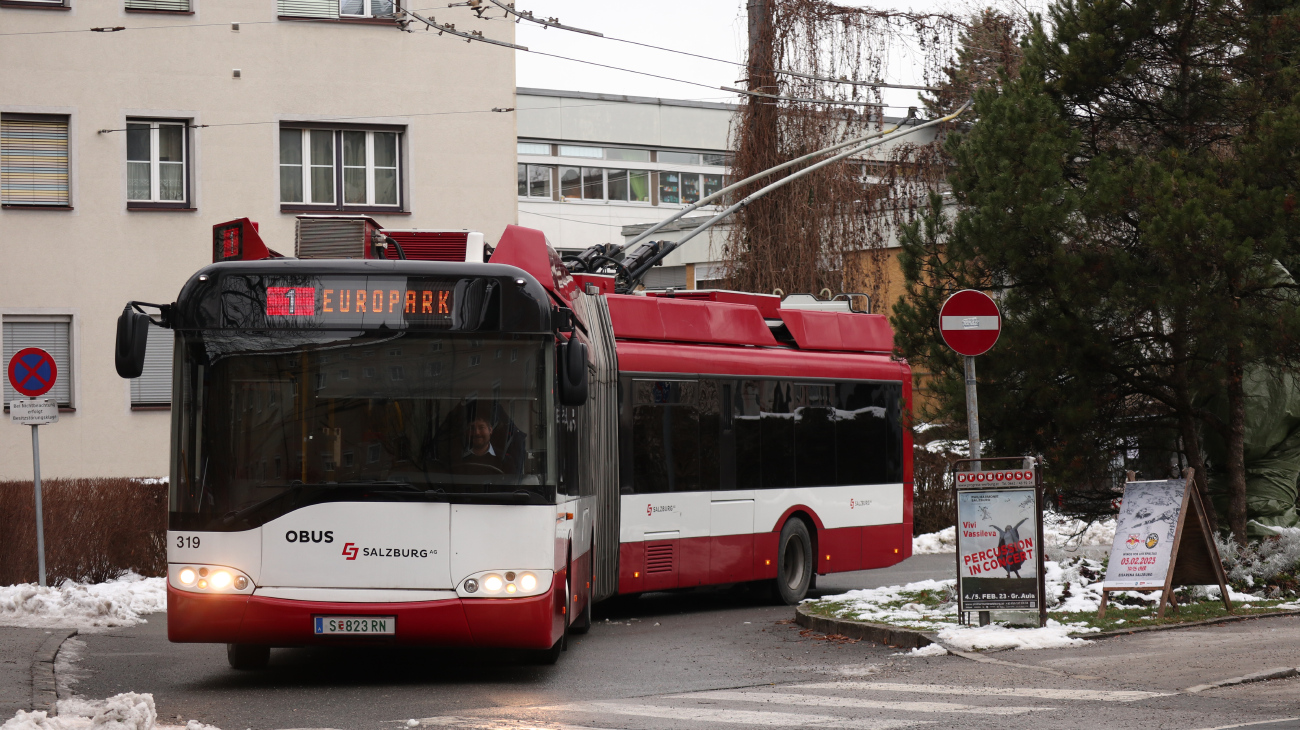 Зальцбург, Solaris Trollino II 18 AC № 319