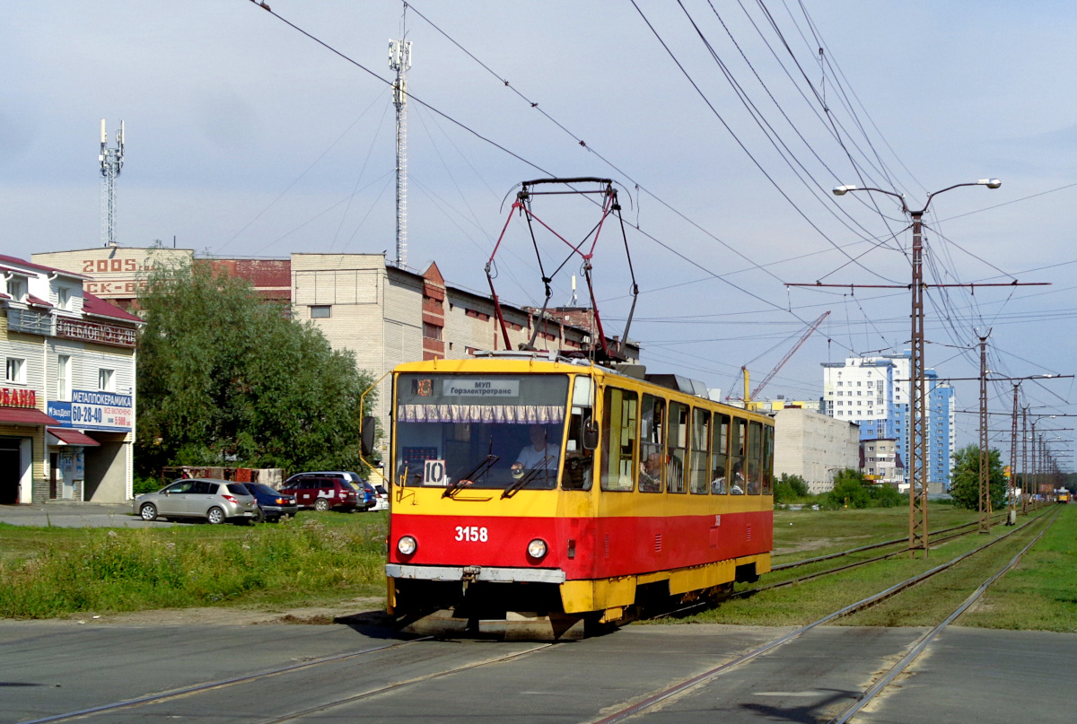 Барнаул, Tatra T6B5SU № 3158