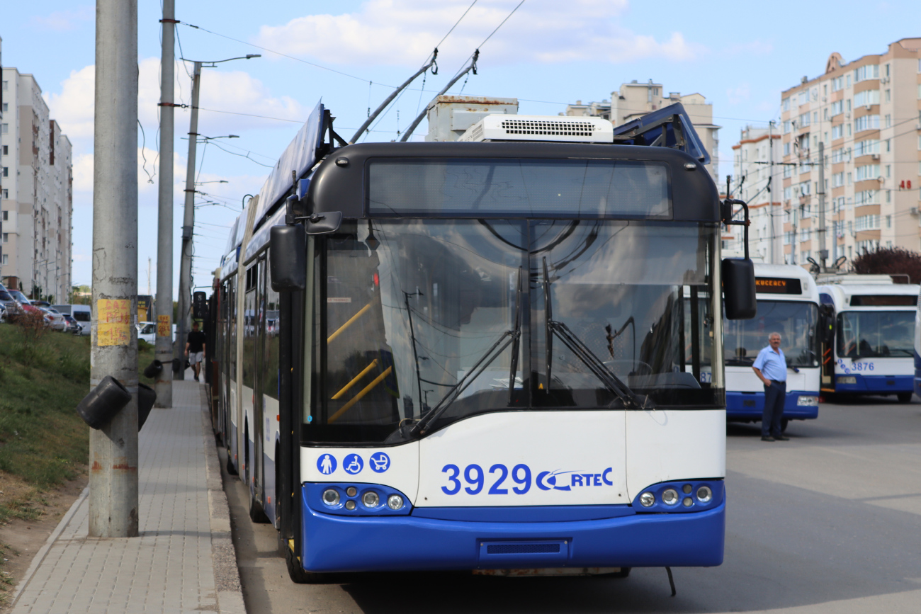 Кишинёв, Solaris Trollino II 18 Ganz № 3929