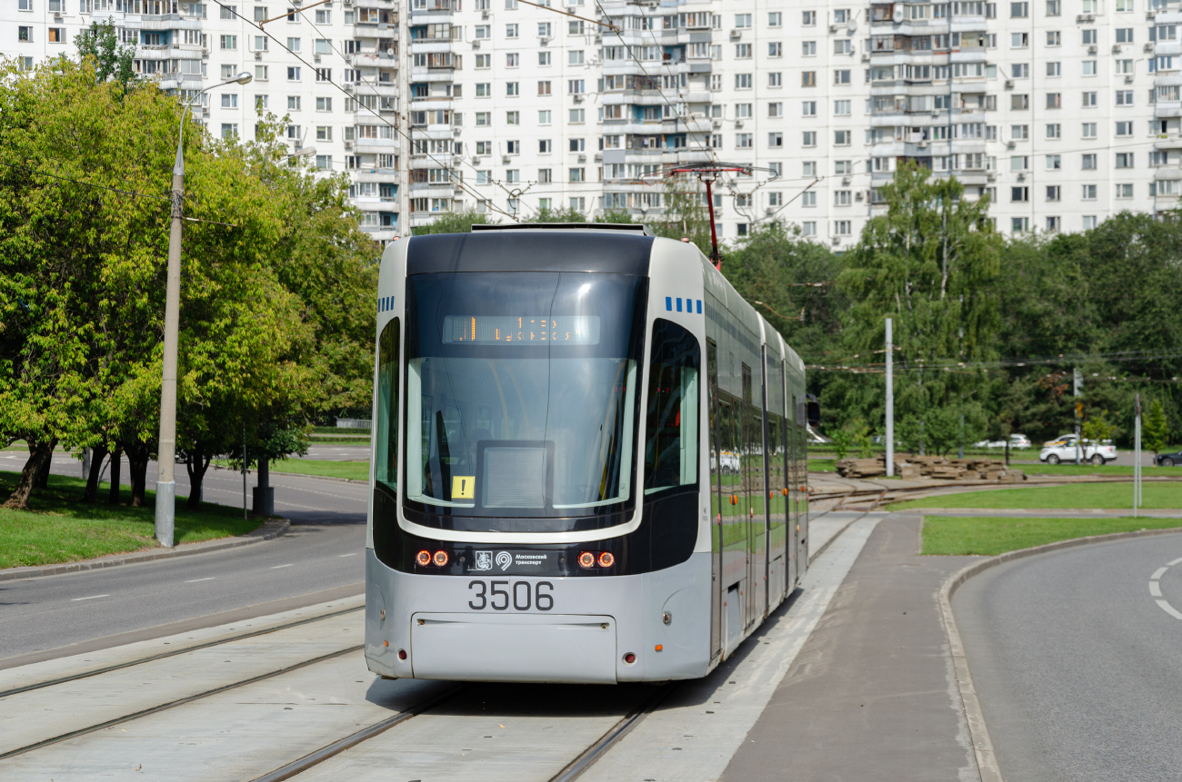 Москва, 71-414 (Pesa Fokstrot) № 3506 Москва, 71-414 (Pesa Fokstrot) № 3506