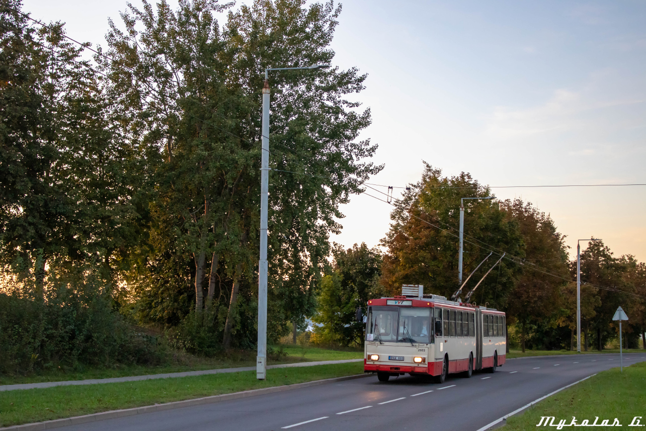 Vilnius, Škoda 15Tr03/6 nr. 2603