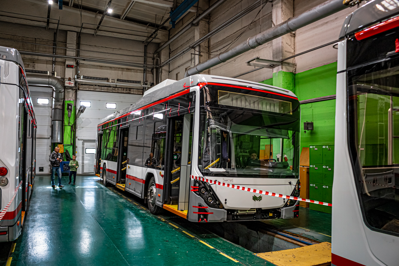 Краснодар, БКМ 321 «Ольгерд» № 402; Минск — День открытых дверей BKM Holding 16.09.2023; Минск — Завод "БКМ Холдинг"; Краснодар — Новые троллейбусы