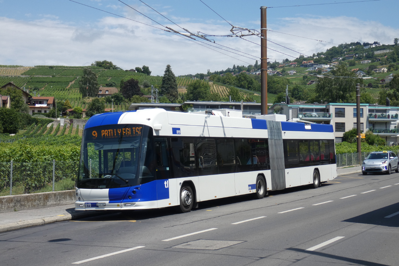 Lausanne, Hess lighTram 19 DC № 819