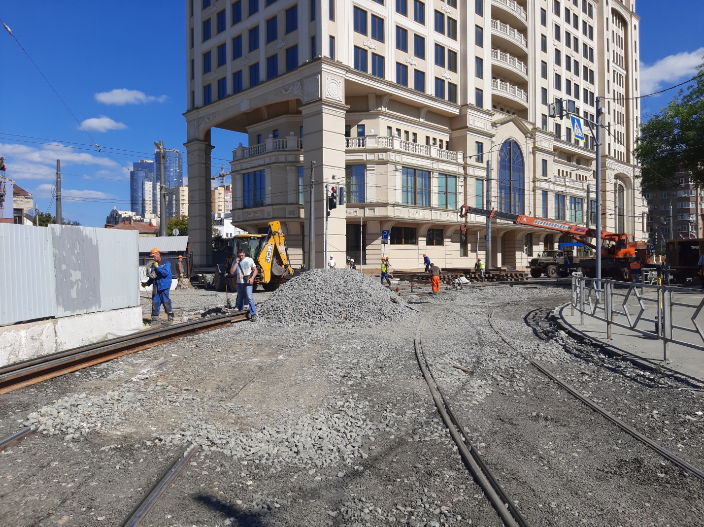 Самара — Строительство и ремонты трамвайных линий; Самара — Трамвайные линии