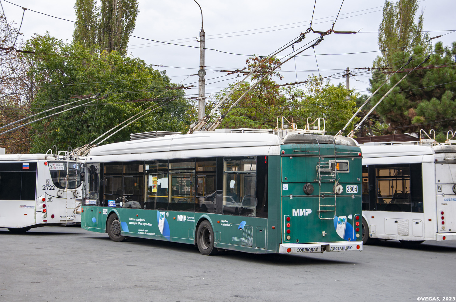 Крымский троллейбус, Тролза-5265.03 «Мегаполис» № 2804