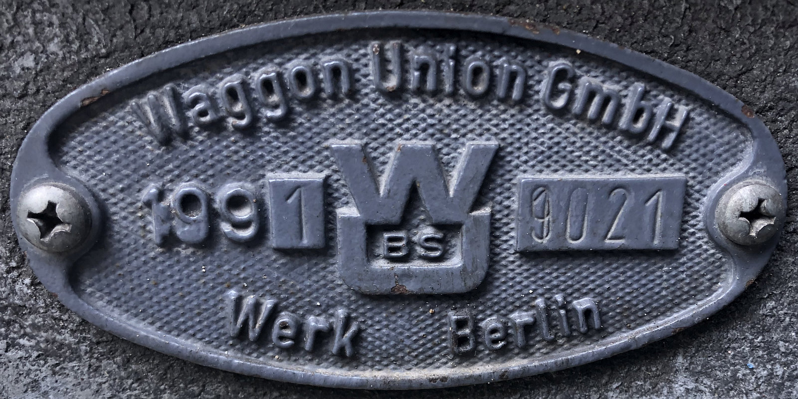 Дармштадт, Waggon-Union ST12 № 9121