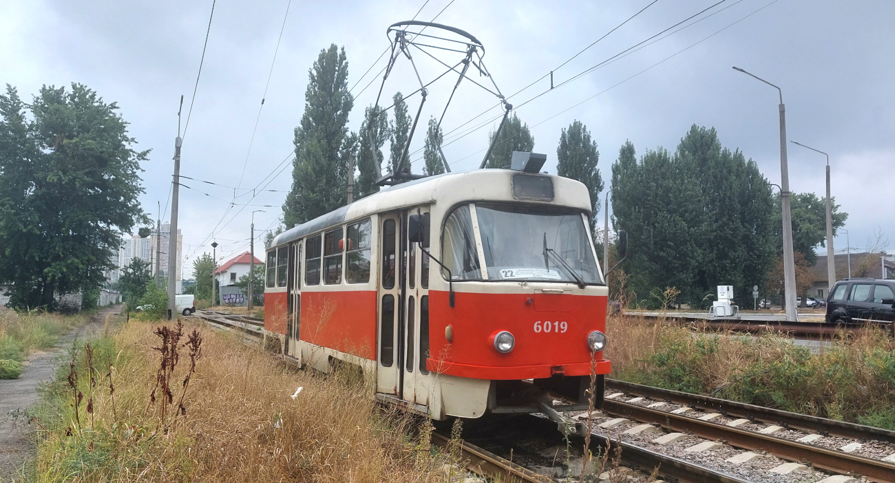 Киев, Tatra T3SU № 6019