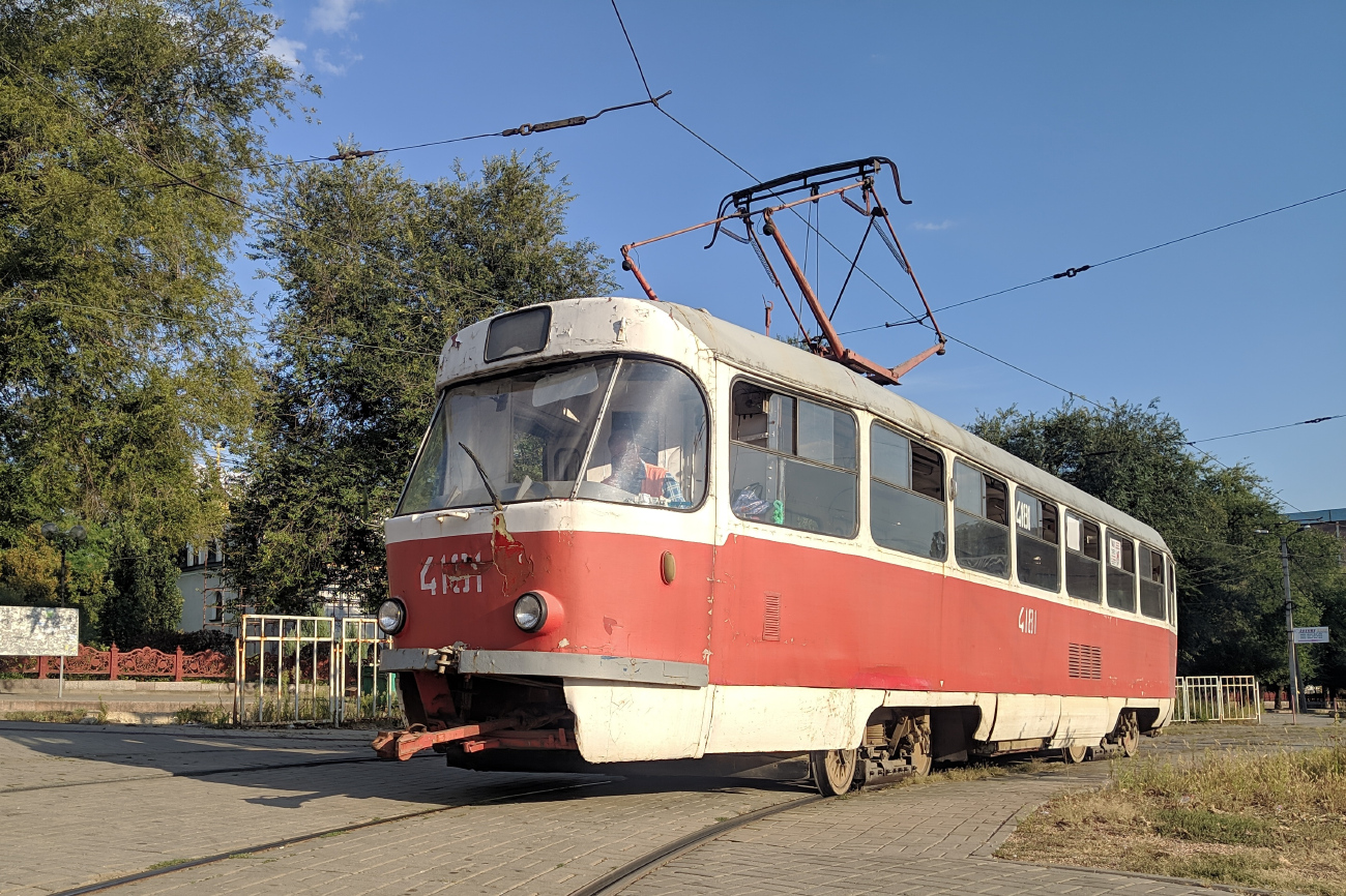 Donetsk, Tatra T3SU # 4181 Donetsk, Tatra T3SU # 4181