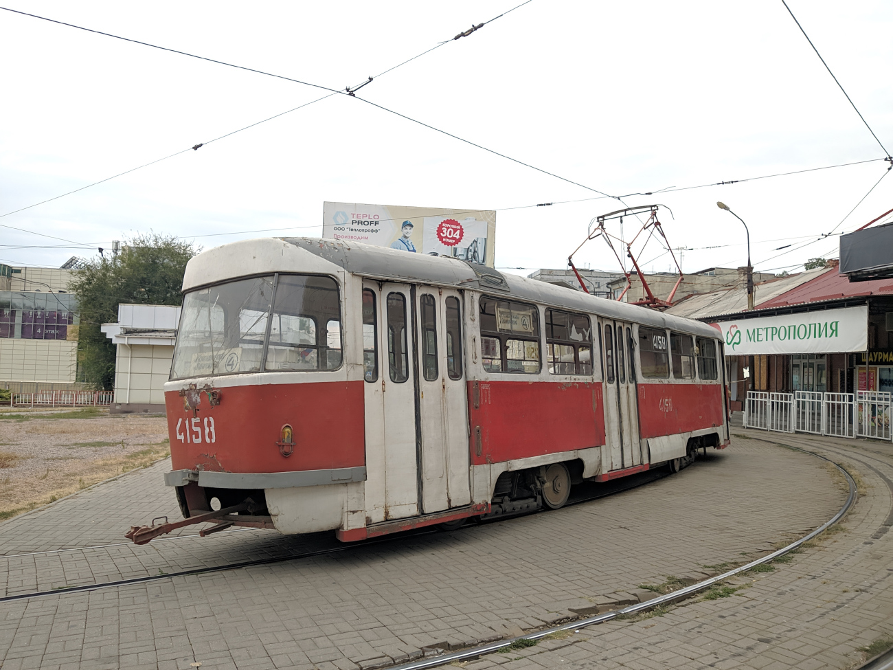 Донецк, Tatra T3SU № 4158