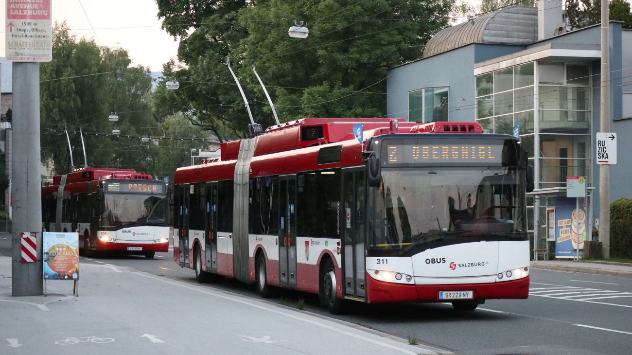 Зальцбург, Solaris Trollino III 18 AC № 311