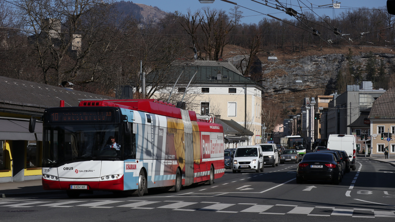 Зальцбург, Solaris Trollino III 18 AC № 315