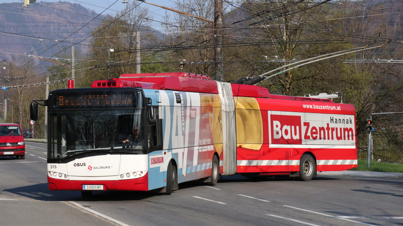 Зальцбург, Solaris Trollino III 18 AC № 315