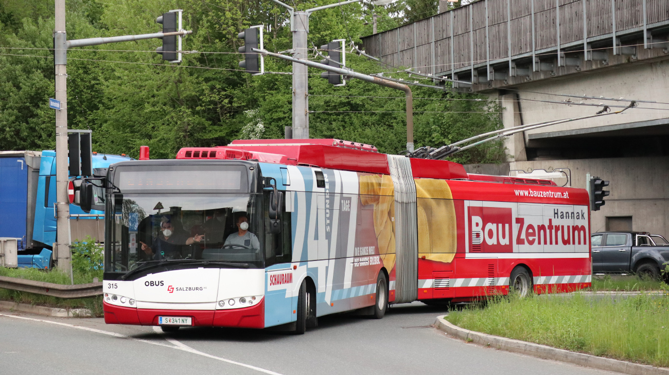 Зальцбург, Solaris Trollino III 18 AC № 315
