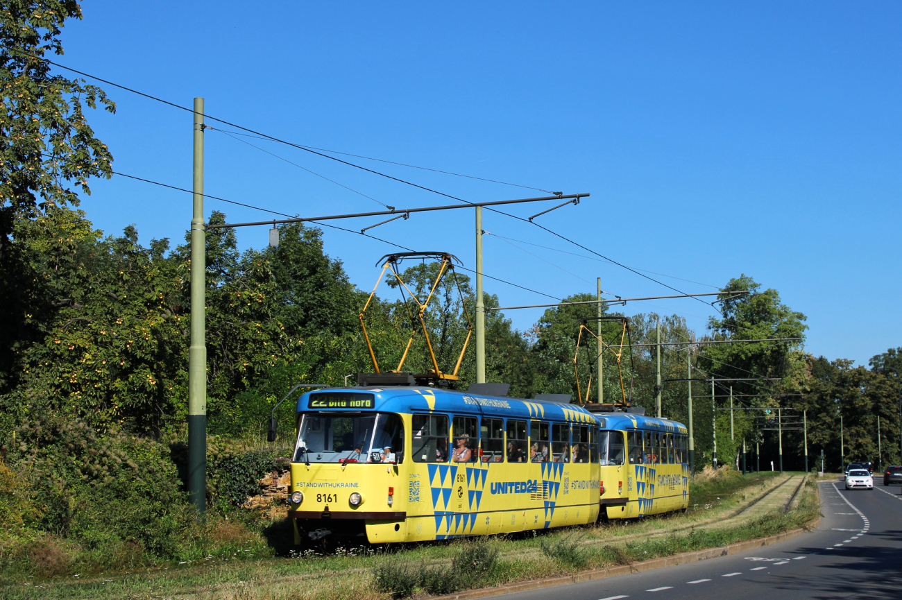 Прага, Tatra T3R.PV № 8161