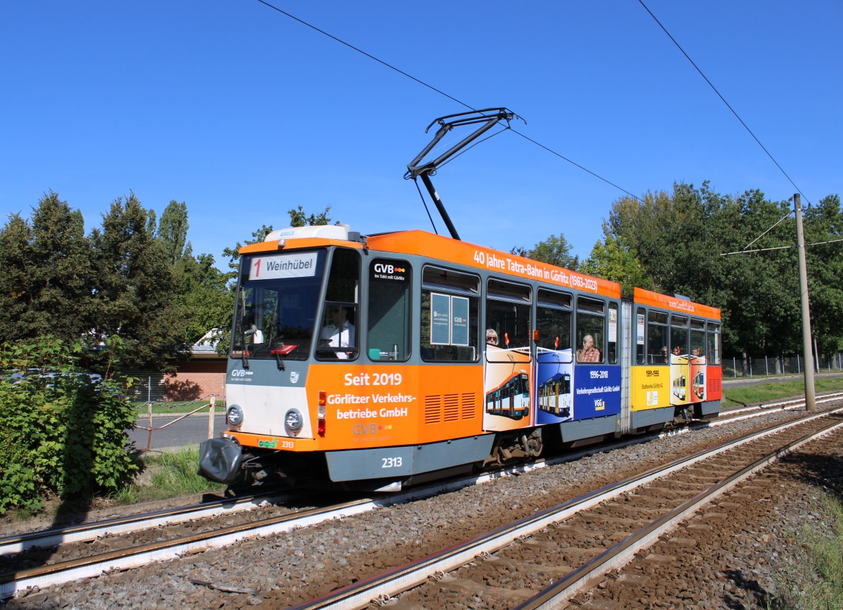 Гёрлиц, Tatra KT4DC № 2313