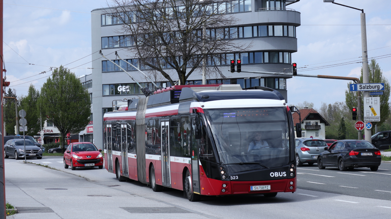 Salzburg, Solaris Trollino III 18 AC MetroStyle # 323