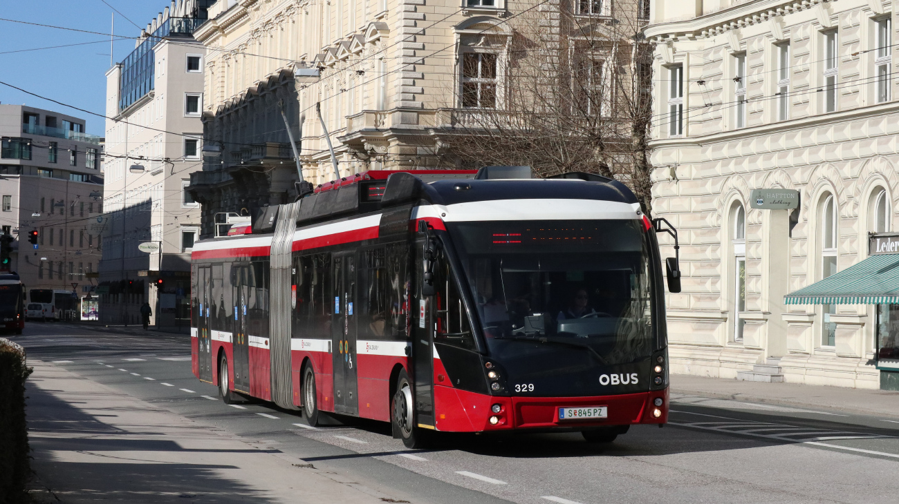 Зальцбург, Solaris Trollino III 18 AC MetroStyle № 329