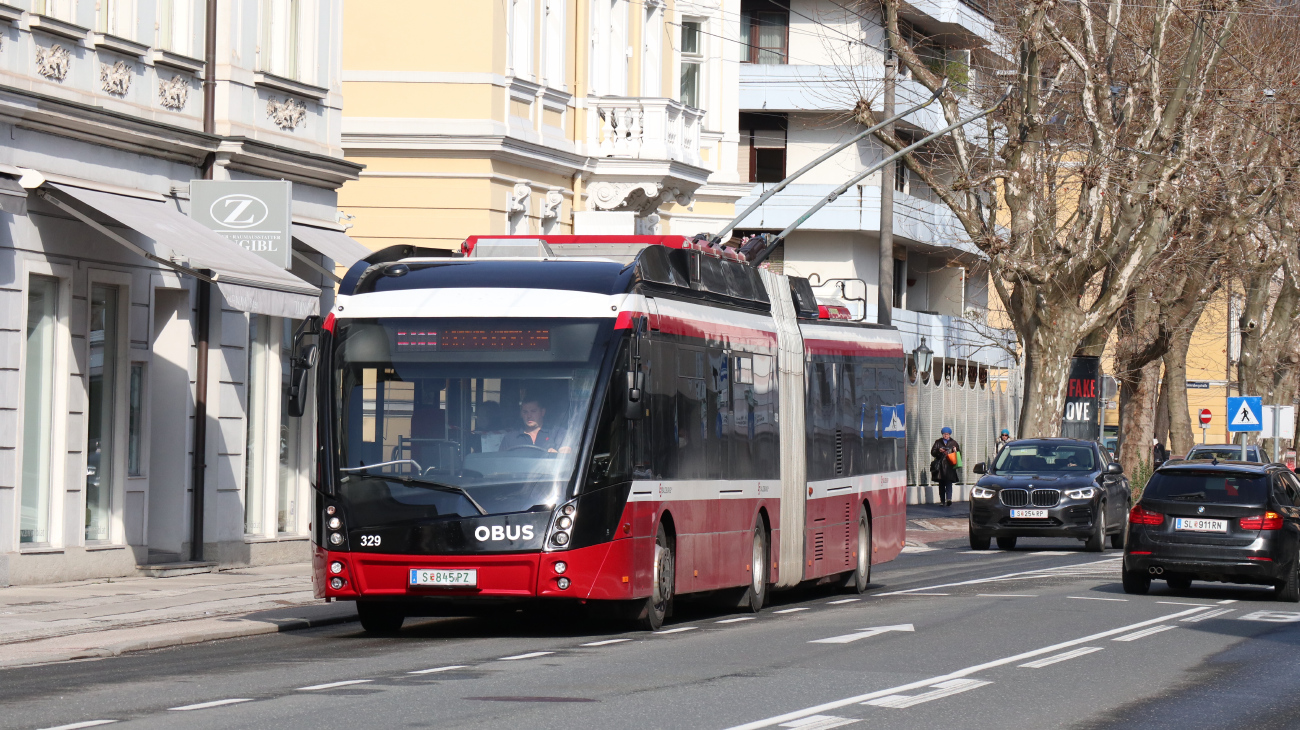 Зальцбург, Solaris Trollino III 18 AC MetroStyle № 329