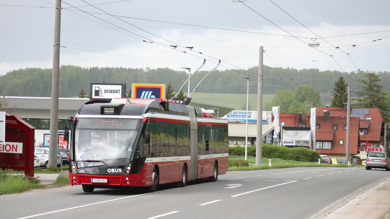 Зальцбург, Solaris Trollino III 18 AC MetroStyle № 331
