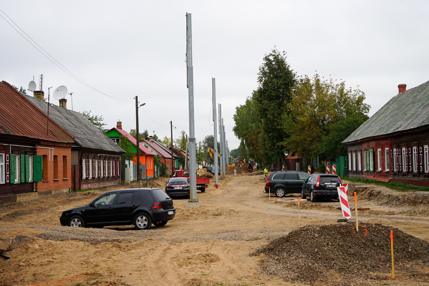 Daugavpils — Reconstruction of tram line to the Bread Factory